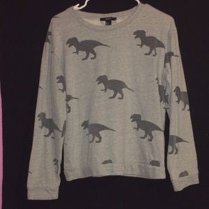 Forever 21 dinosaur sweater